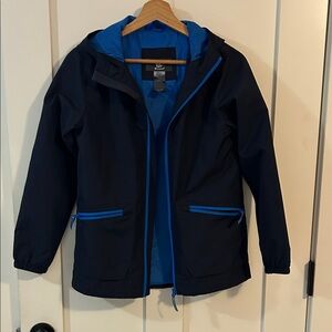 Champion Kids Raincoat in Black and Blue